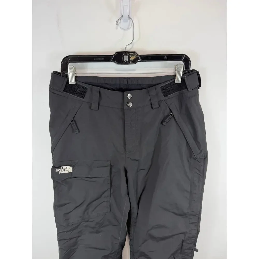 North Face HyVent Snow Pants Black Women’s Medium Ski Snowboard Winter Outdoors - Picture 9 of 15